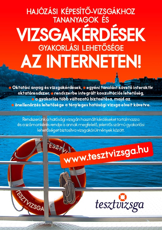 Hajózási szabályzat vizsgakérdések az Interneten Hajózási szabályzat vizsgakérdések az Interneten